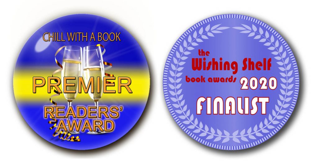 Chil with a Book Premier Award Winner and Finalist Wishing Shelf